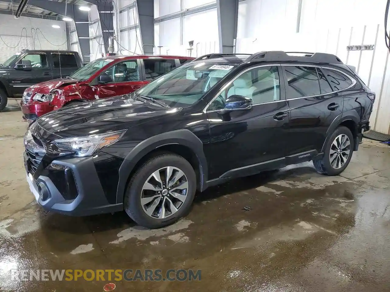 1 Photograph of a damaged car 4S4BTANC7P3186228 SUBARU OUTBACK 2023