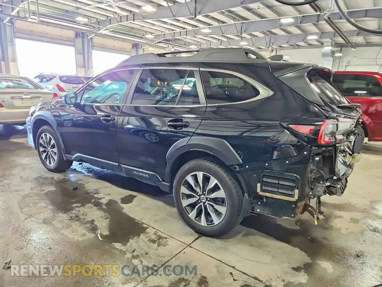 2 Photograph of a damaged car 4S4BTANC7P3186228 SUBARU OUTBACK 2023