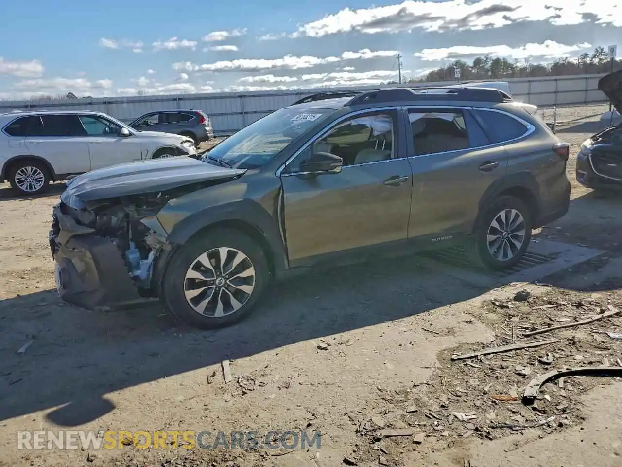 1 fotografías del automóvil dañado 4S4BTANC8P3102370 SUBARU OUTBACK 2023