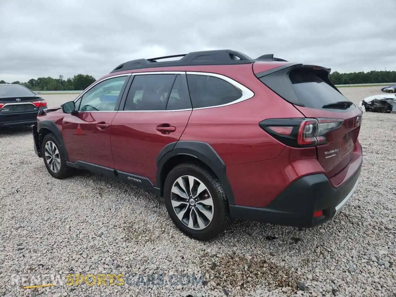 2 fotografías del automóvil dañado 4S4BTANC8P3157515 SUBARU OUTBACK 2023