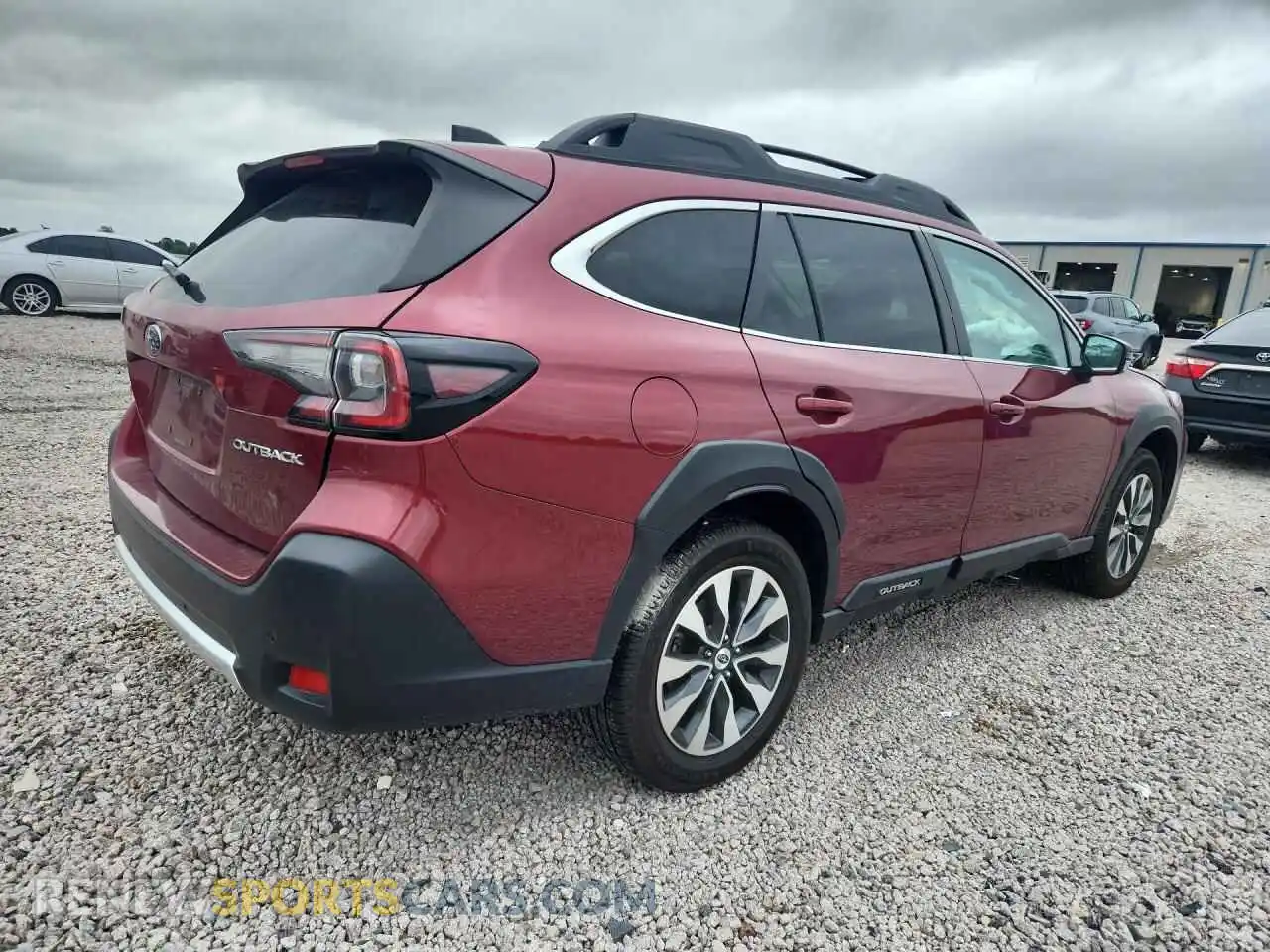 3 fotografías del automóvil dañado 4S4BTANC8P3157515 SUBARU OUTBACK 2023