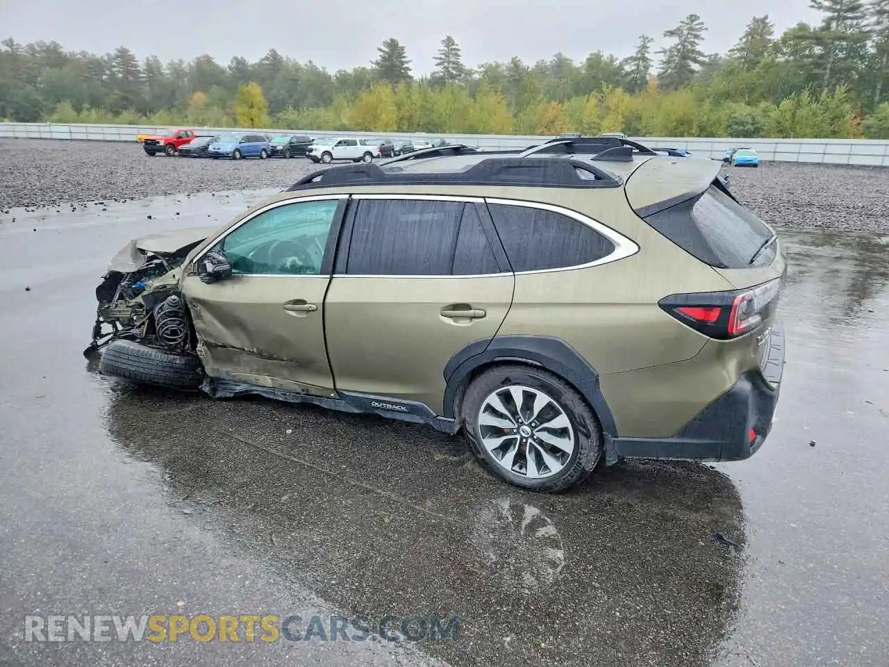 2 Photograph of a damaged car 4S4BTANC8P3182480 SUBARU OUTBACK 2023