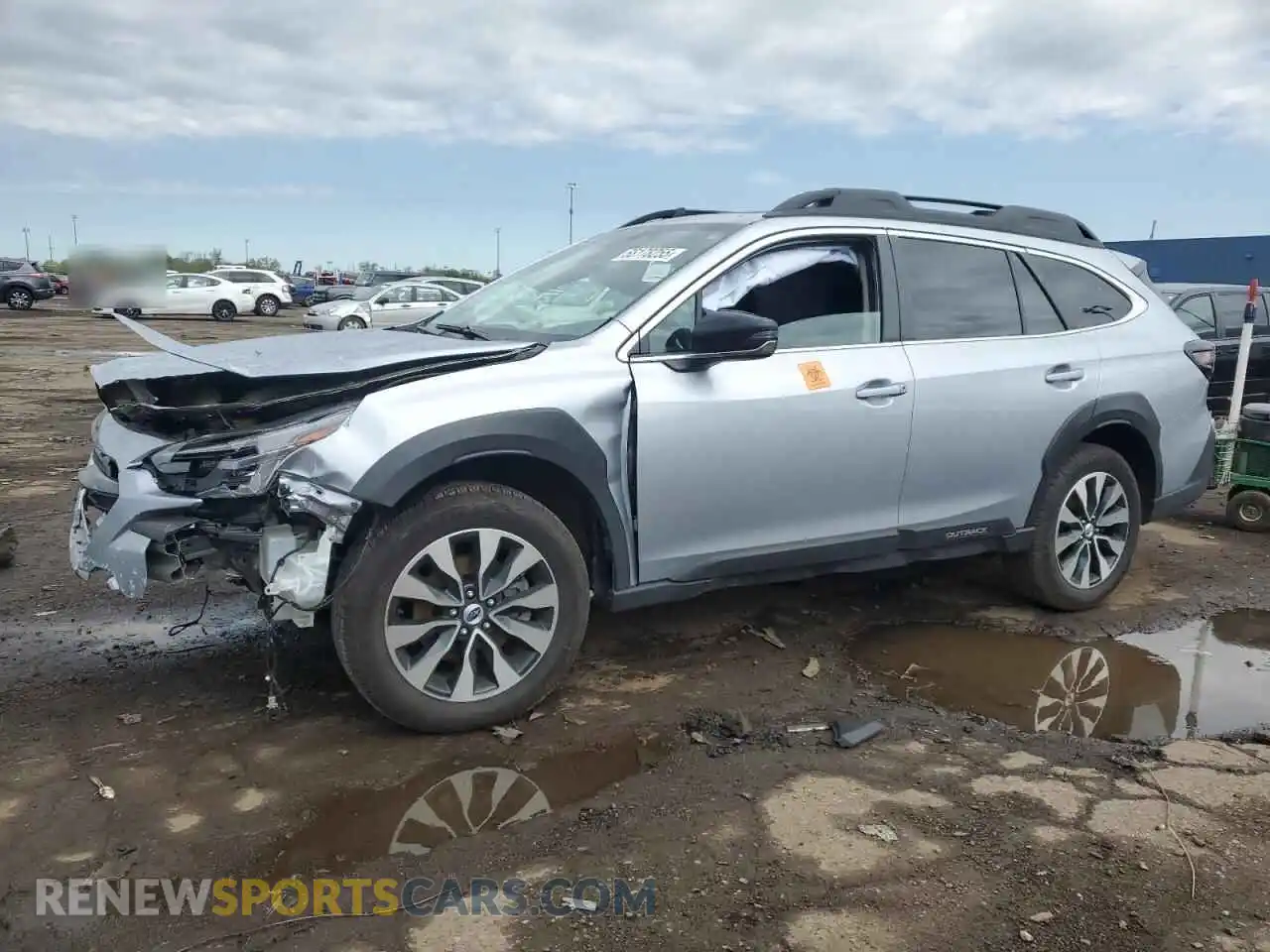1 Photograph of a damaged car 4S4BTANC8P3192023 SUBARU OUTBACK 2023