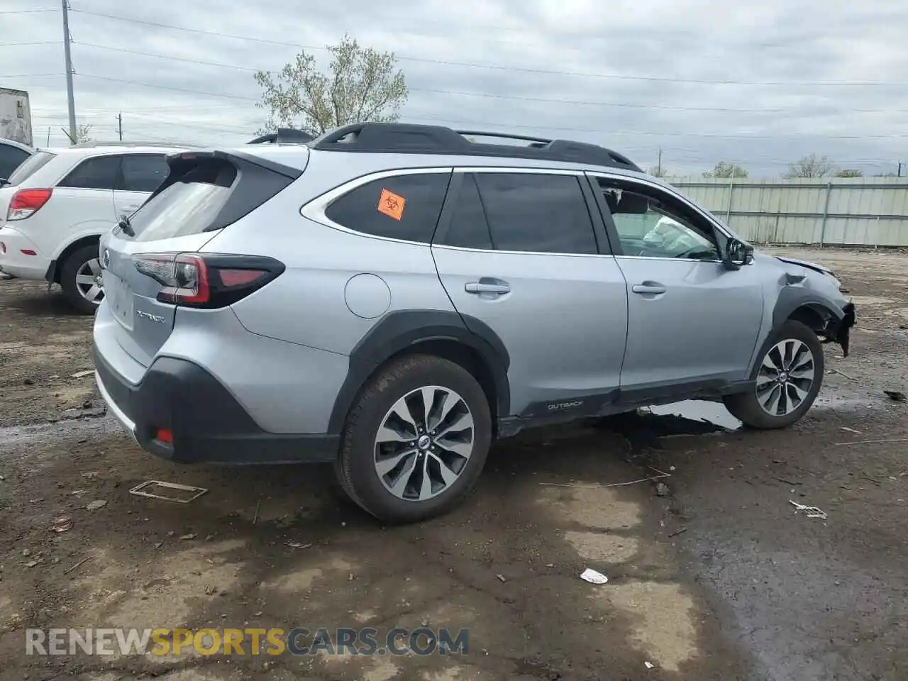 3 Photograph of a damaged car 4S4BTANC8P3192023 SUBARU OUTBACK 2023
