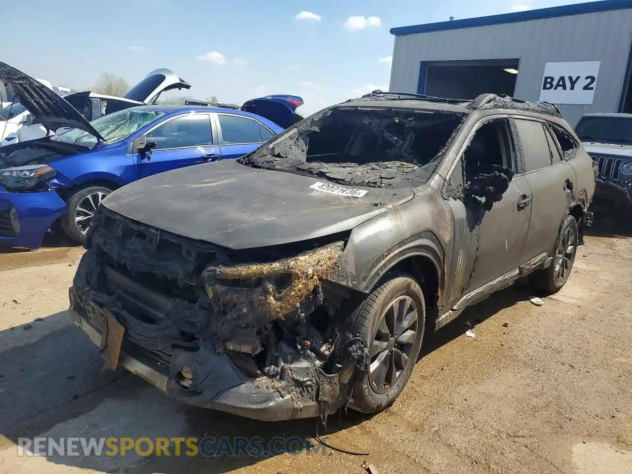 1 Фотография поврежденного автомобиля 4S4BTANC8P3221763 SUBARU OUTBACK 2023