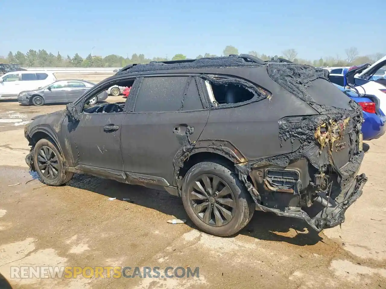 2 Фотография поврежденного автомобиля 4S4BTANC8P3221763 SUBARU OUTBACK 2023