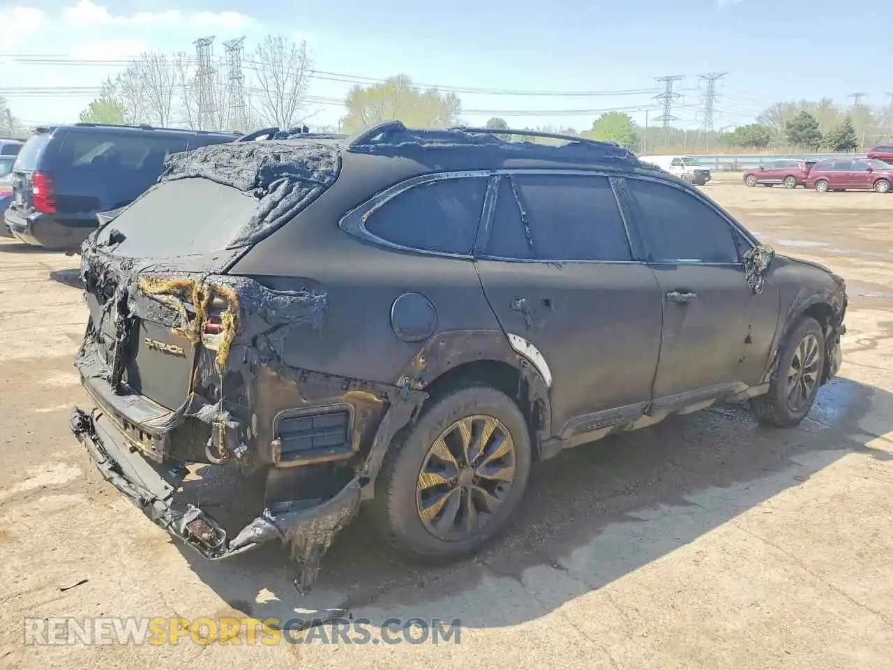 3 Фотография поврежденного автомобиля 4S4BTANC8P3221763 SUBARU OUTBACK 2023