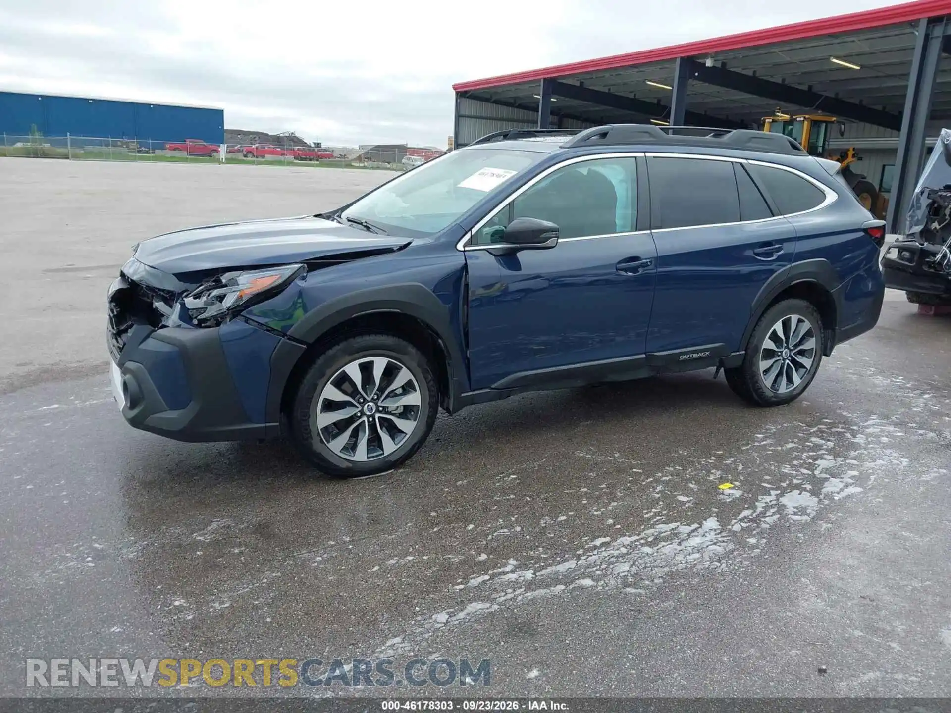 2 Photograph of a damaged car 4S4BTANC8P3225070 SUBARU OUTBACK 2023