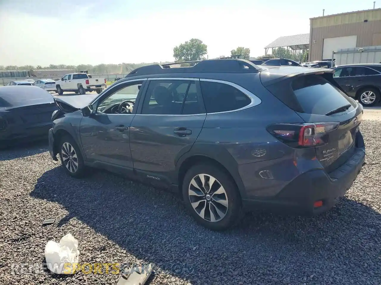 2 fotografías del automóvil dañado 4S4BTANC9P3121395 SUBARU OUTBACK 2023