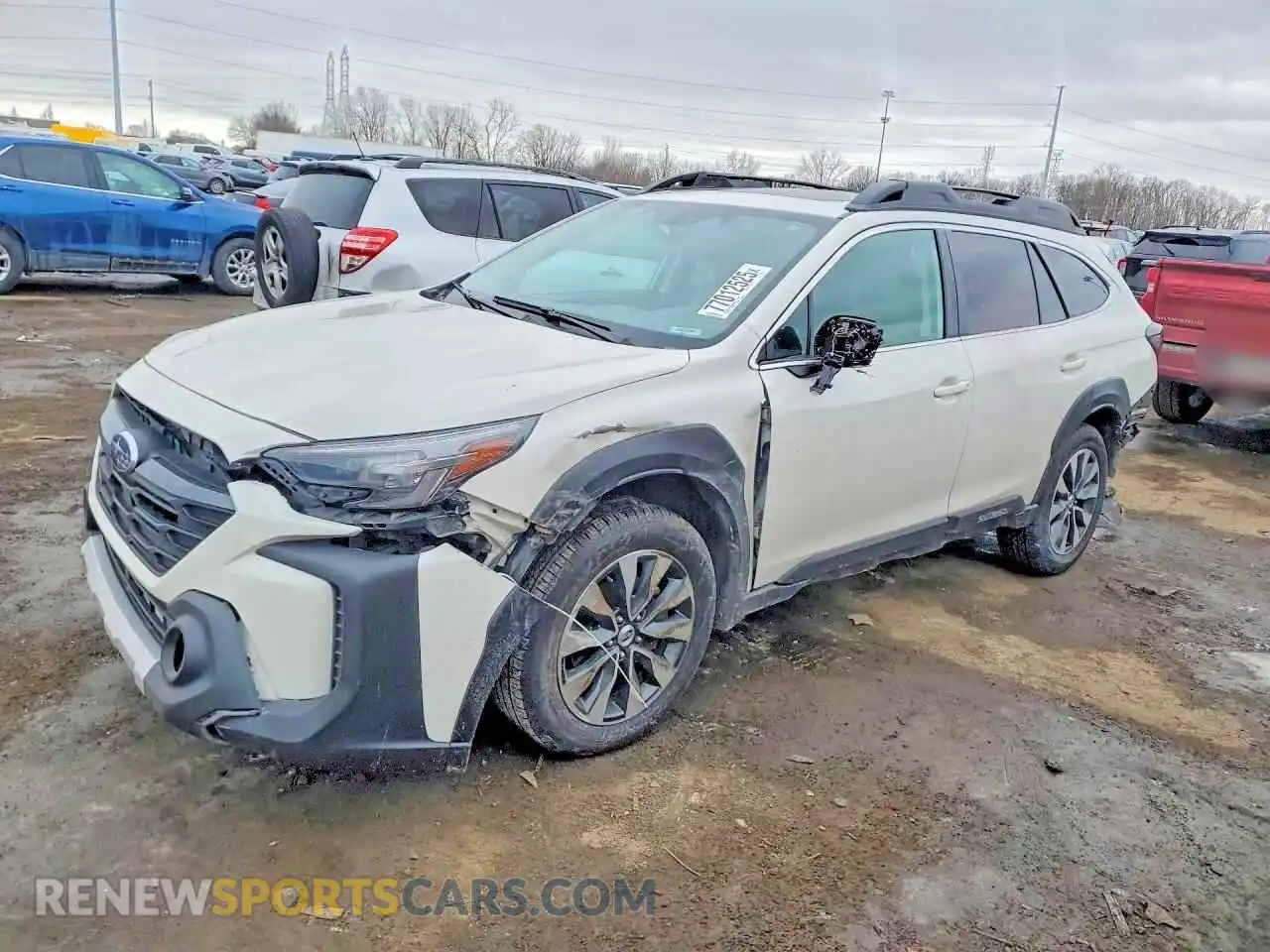 1 Photograph of a damaged car 4S4BTANC9P3139105 SUBARU OUTBACK 2023