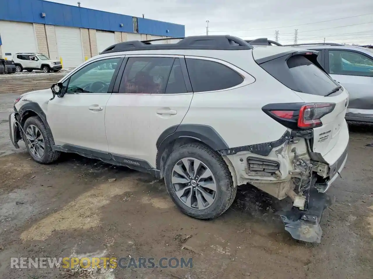 2 Photograph of a damaged car 4S4BTANC9P3139105 SUBARU OUTBACK 2023