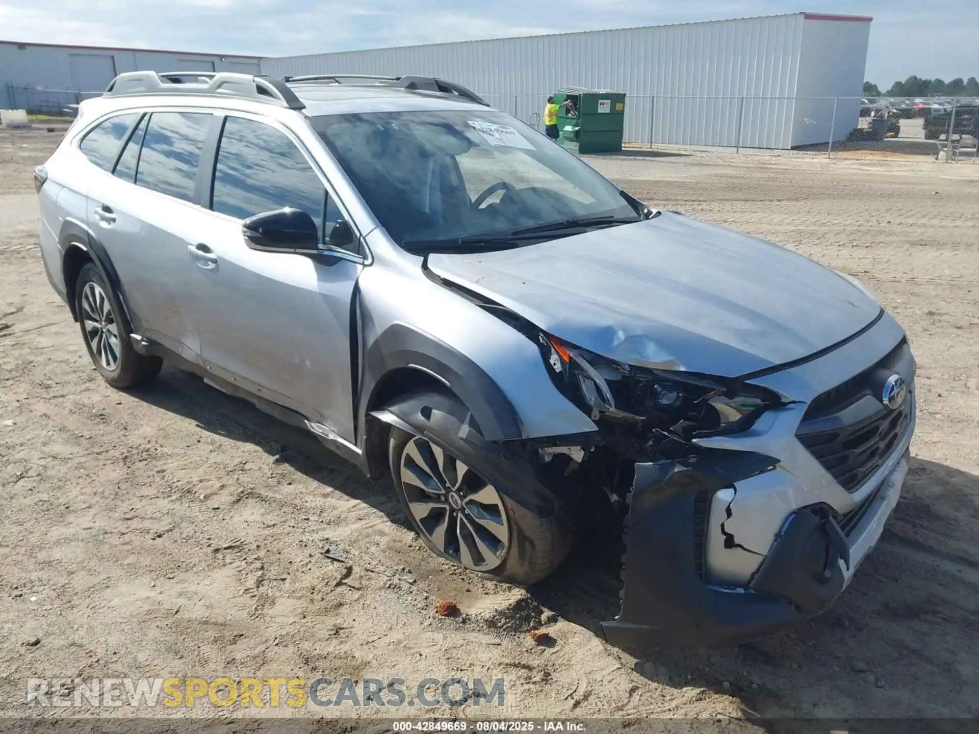 1 Photograph of a damaged car 4S4BTANC9P3199417 SUBARU OUTBACK 2023