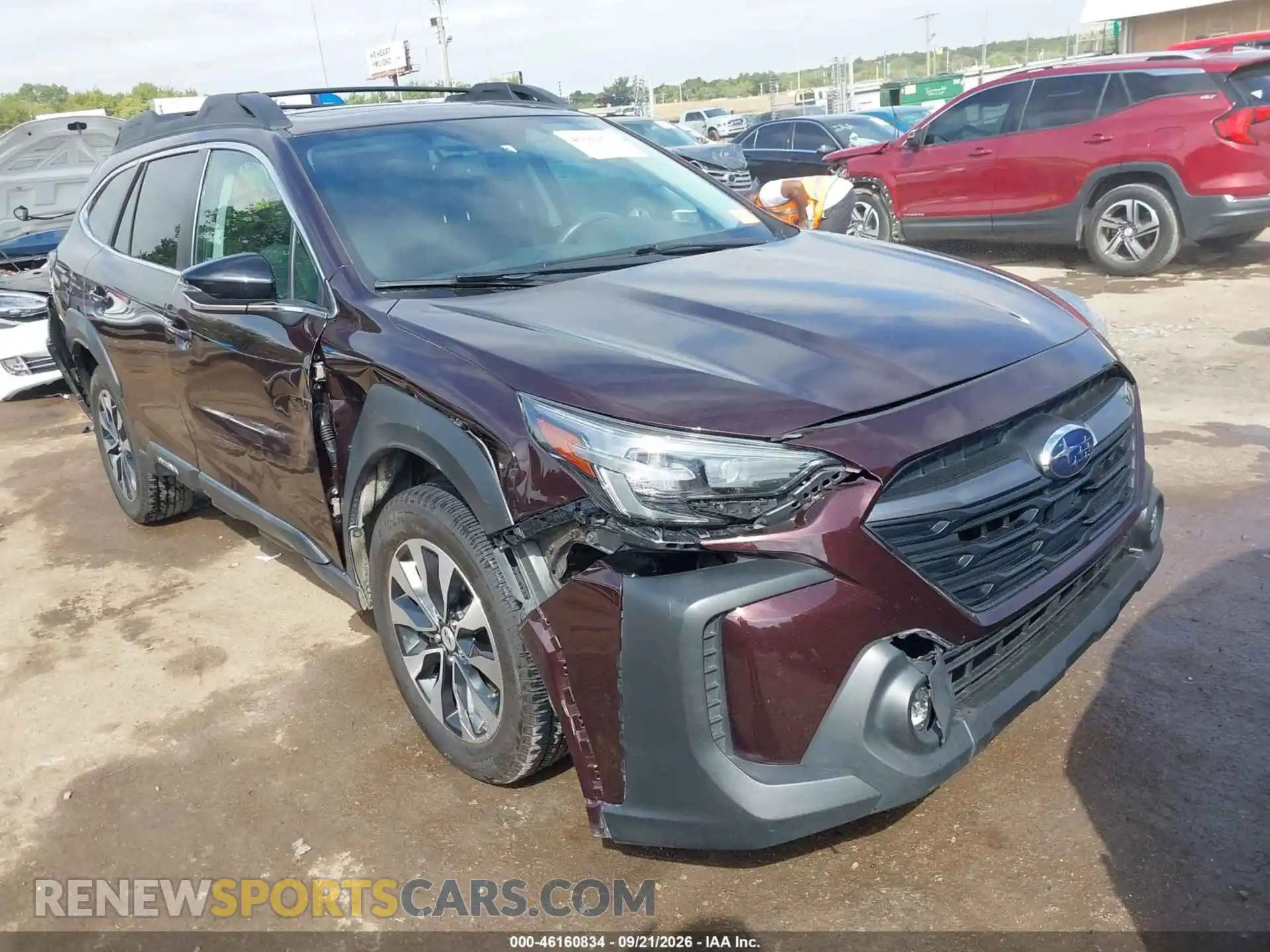 1 Photograph of a damaged car 4S4BTANC9P3218418 SUBARU OUTBACK 2023