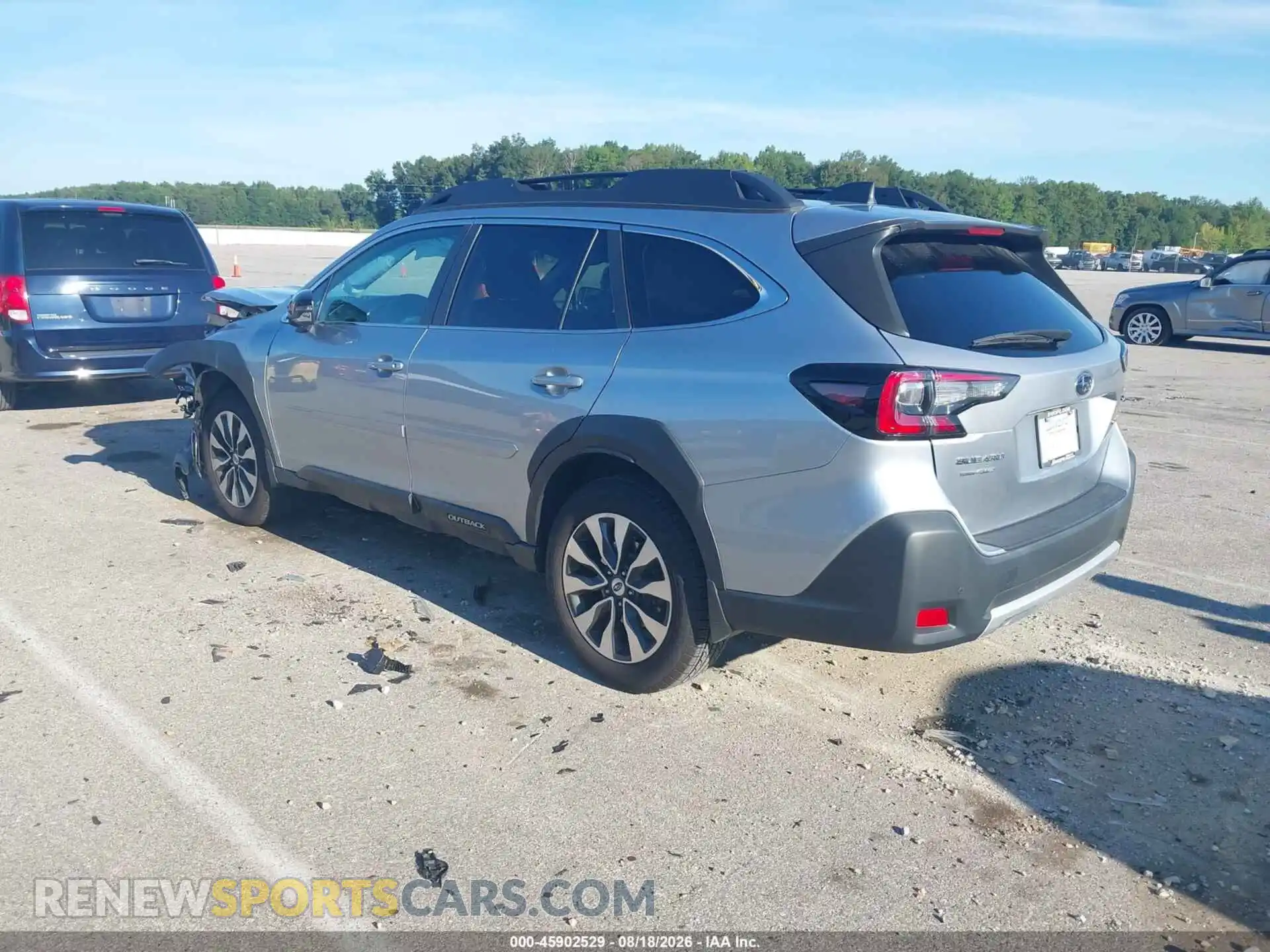 3 Photograph of a damaged car 4S4BTANCXP3106971 SUBARU OUTBACK 2023