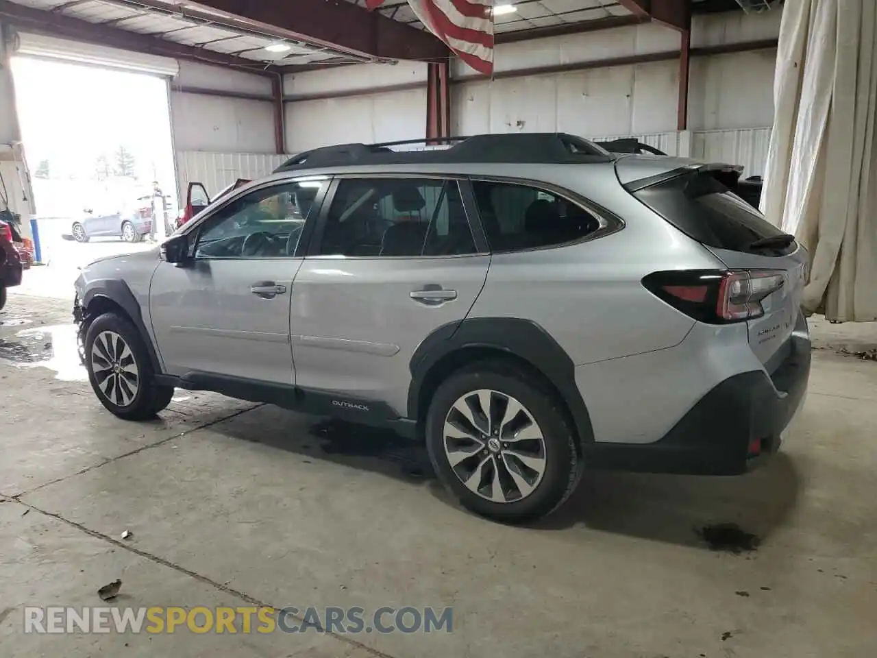 2 Photograph of a damaged car 4S4BTANCXP3159914 SUBARU OUTBACK 2023