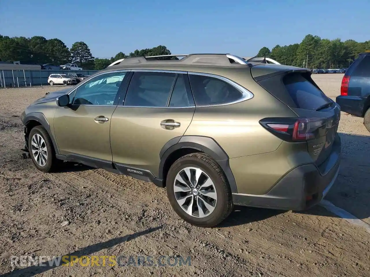 2 Photograph of a damaged car 4S4BTAPC1P3215445 SUBARU OUTBACK 2023