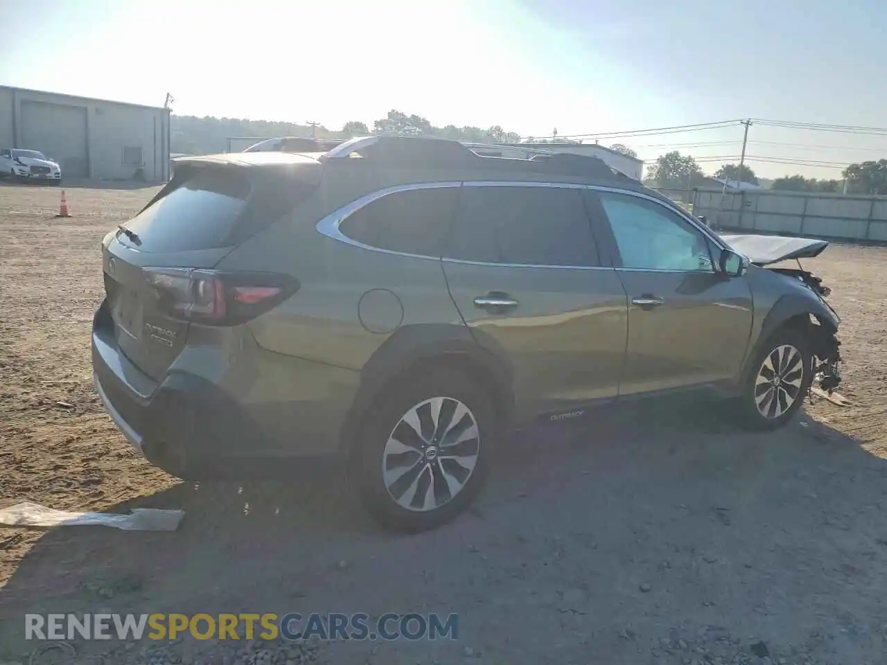 3 Photograph of a damaged car 4S4BTAPC1P3215445 SUBARU OUTBACK 2023