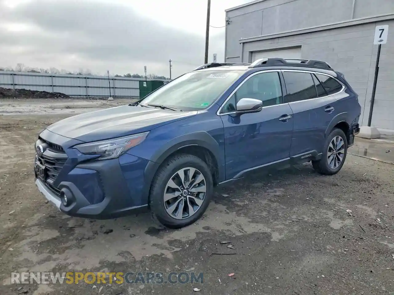 1 Photograph of a damaged car 4S4BTAPC5P3125652 SUBARU OUTBACK 2023