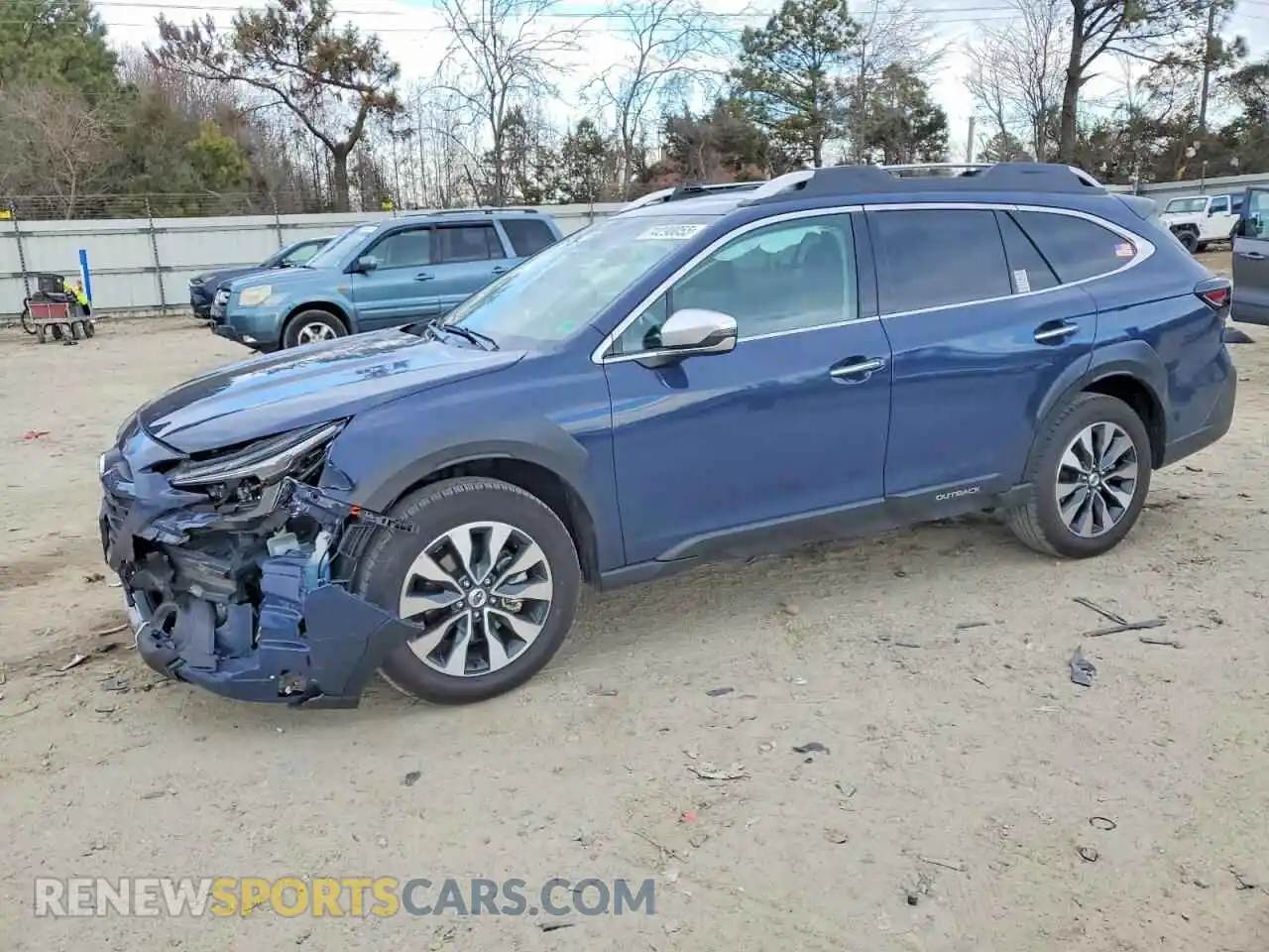 1 Photograph of a damaged car 4S4BTAPC7P3193600 SUBARU OUTBACK 2023