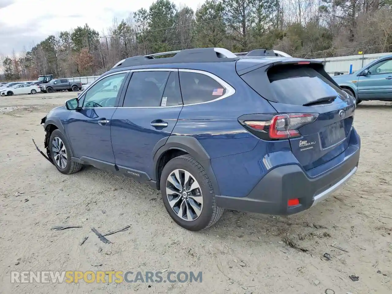 2 Photograph of a damaged car 4S4BTAPC7P3193600 SUBARU OUTBACK 2023