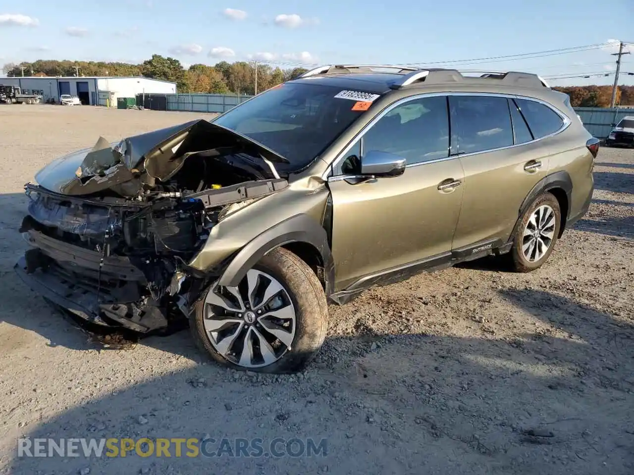 1 Photograph of a damaged car 4S4BTAPCXP3151289 SUBARU OUTBACK 2023