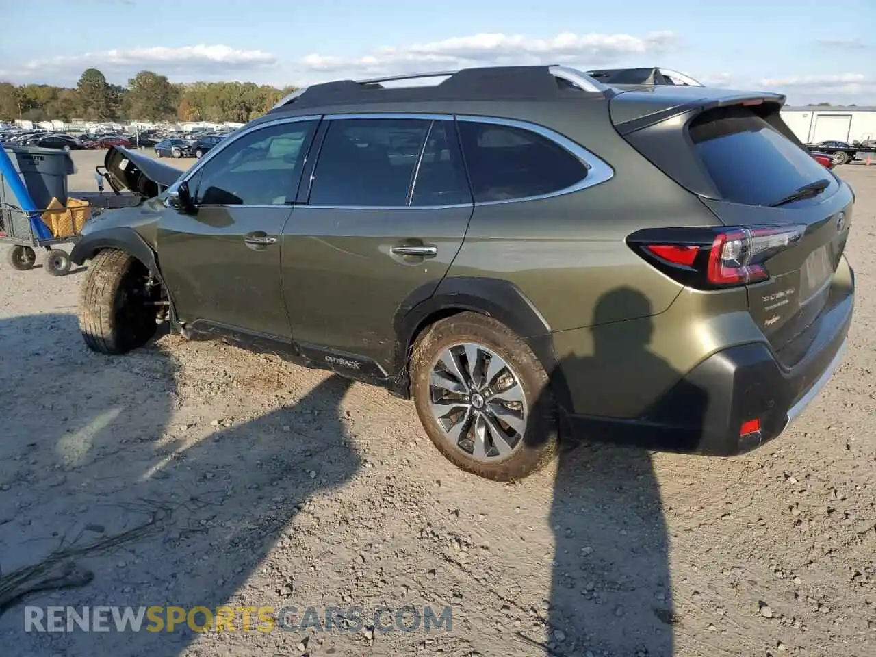 2 Photograph of a damaged car 4S4BTAPCXP3151289 SUBARU OUTBACK 2023