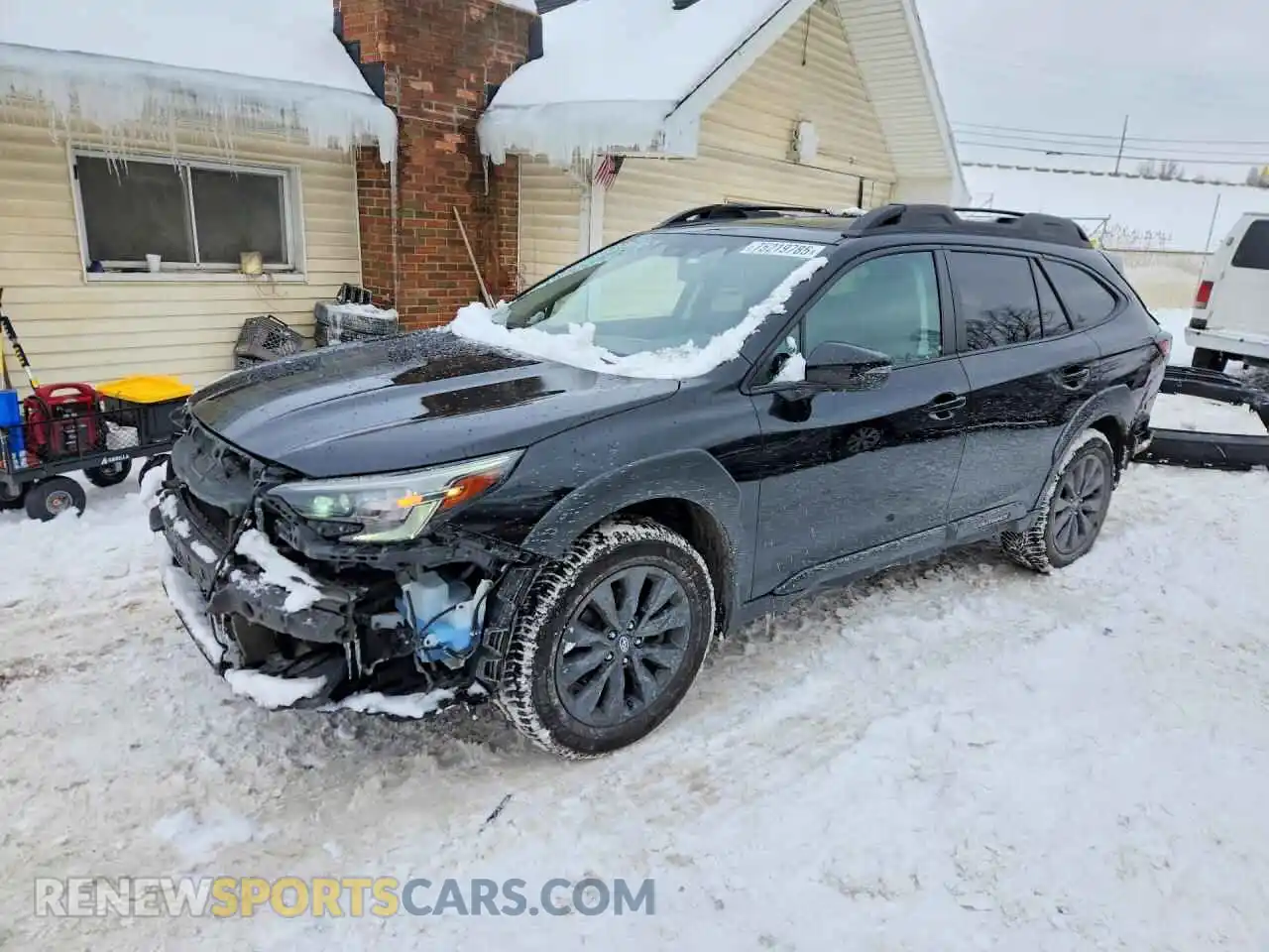 1 Photograph of a damaged car 4S4BTGLD3P3161342 SUBARU OUTBACK 2023