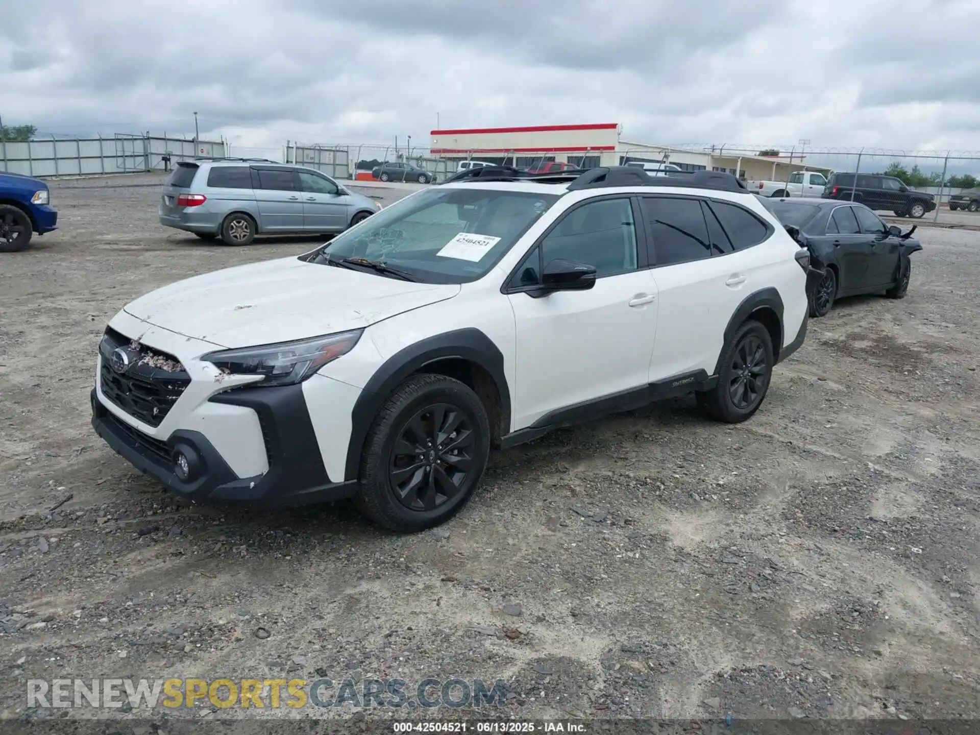 2 Photograph of a damaged car 4S4BTGLDXP3198081 SUBARU OUTBACK 2023