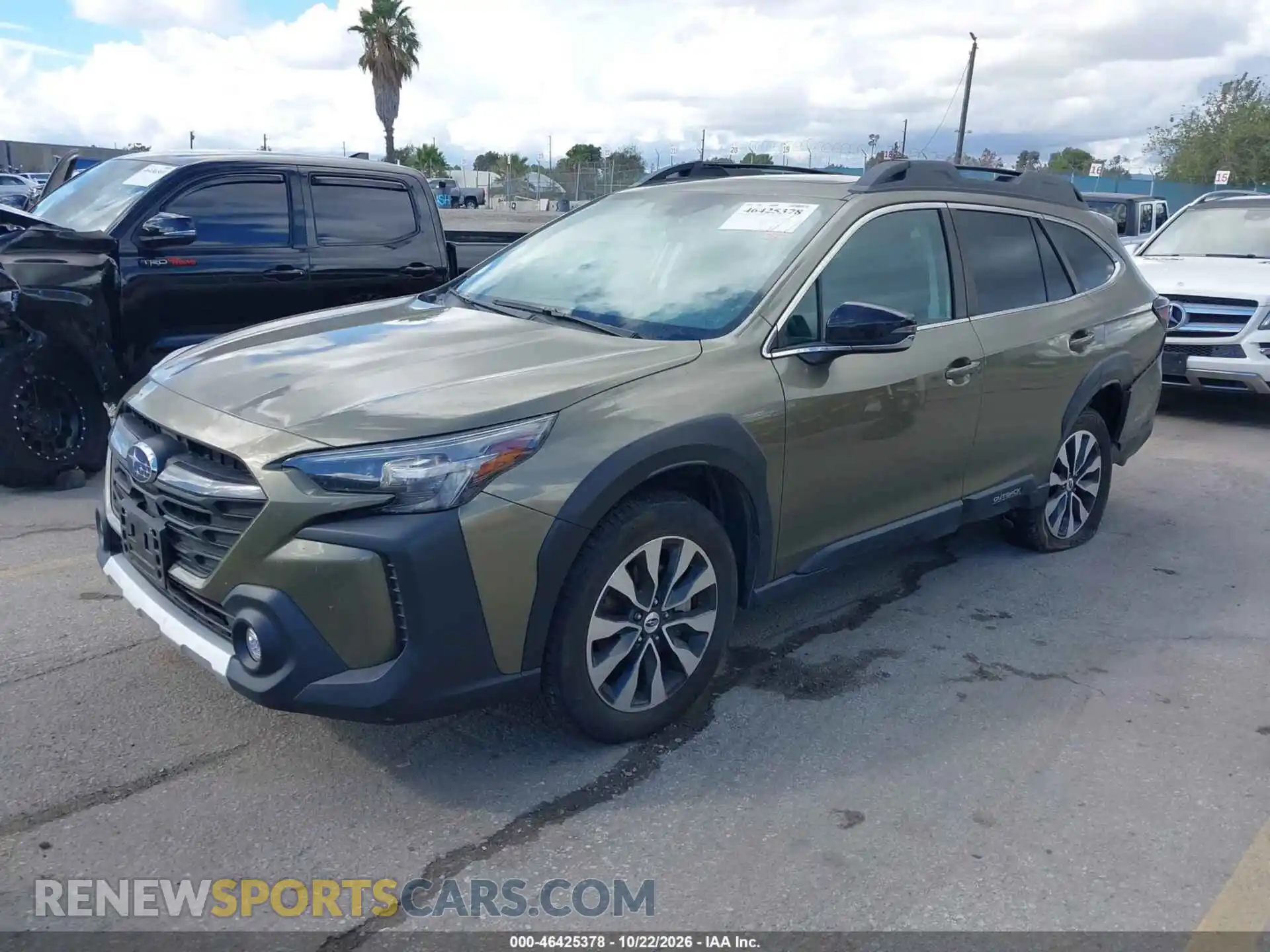 2 Photograph of a damaged car 4S4BTGND2P3176945 SUBARU OUTBACK 2023