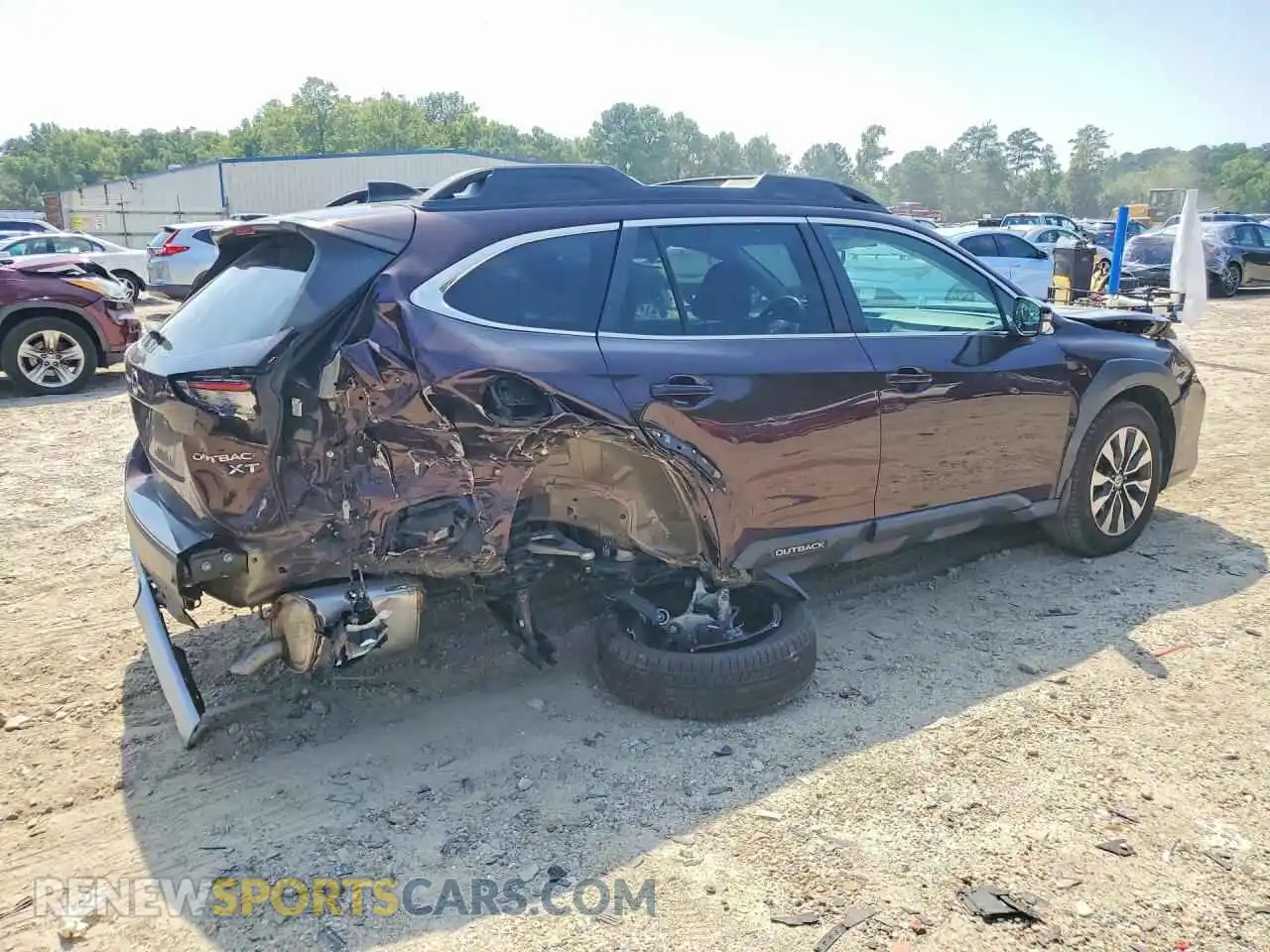 3 Photograph of a damaged car 4S4BTGND4P3207788 SUBARU OUTBACK 2023