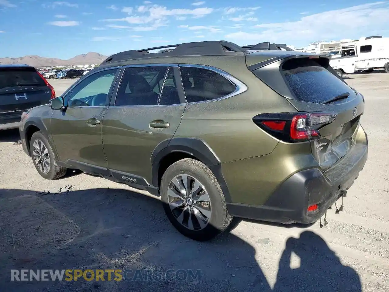 2 Photograph of a damaged car 4S4BTGND7P3167965 SUBARU OUTBACK 2023