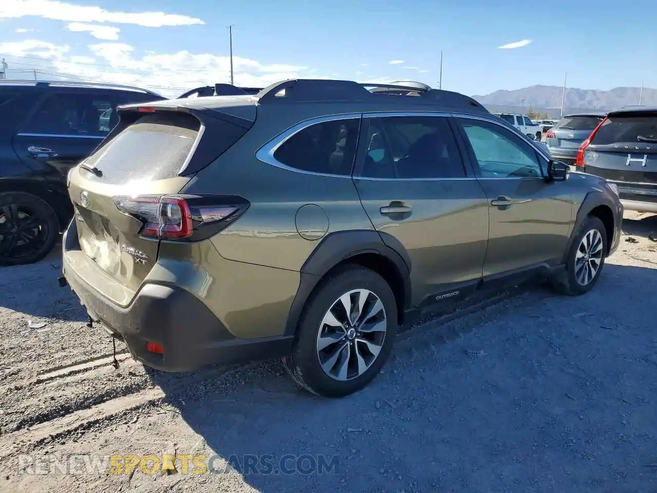 3 Photograph of a damaged car 4S4BTGND7P3167965 SUBARU OUTBACK 2023