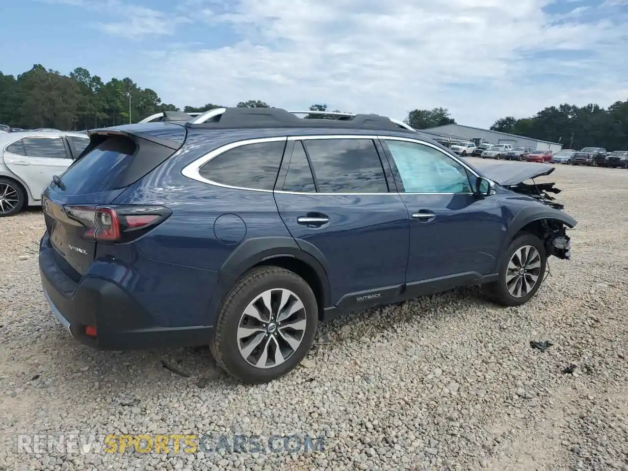 3 Photograph of a damaged car 4S4BTGPD0P3142841 SUBARU OUTBACK 2023