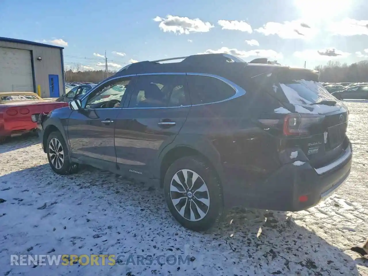 2 Photograph of a damaged car 4S4BTGPD1P3201136 SUBARU OUTBACK 2023