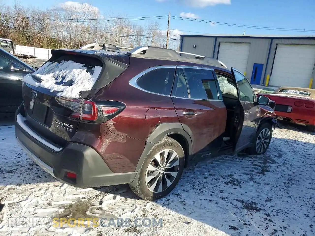 3 Photograph of a damaged car 4S4BTGPD1P3201136 SUBARU OUTBACK 2023