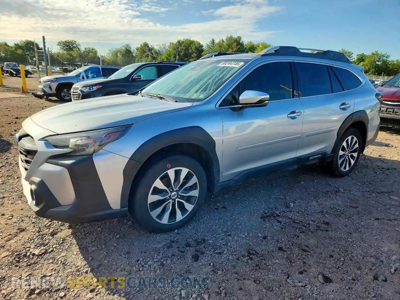 1 Photograph of a damaged car 4S4BTGPD2P3160046 SUBARU OUTBACK 2023