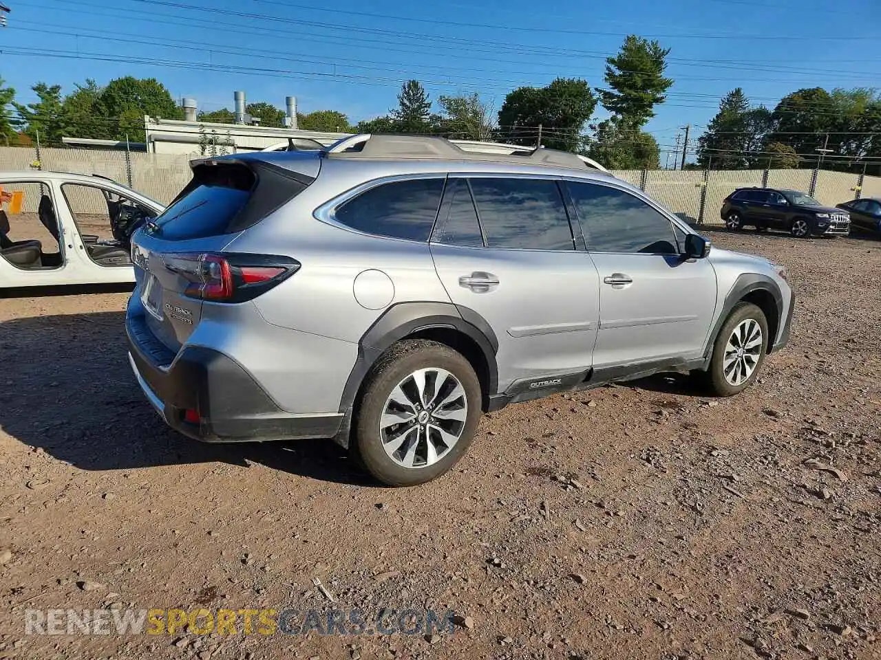 3 Photograph of a damaged car 4S4BTGPD2P3160046 SUBARU OUTBACK 2023