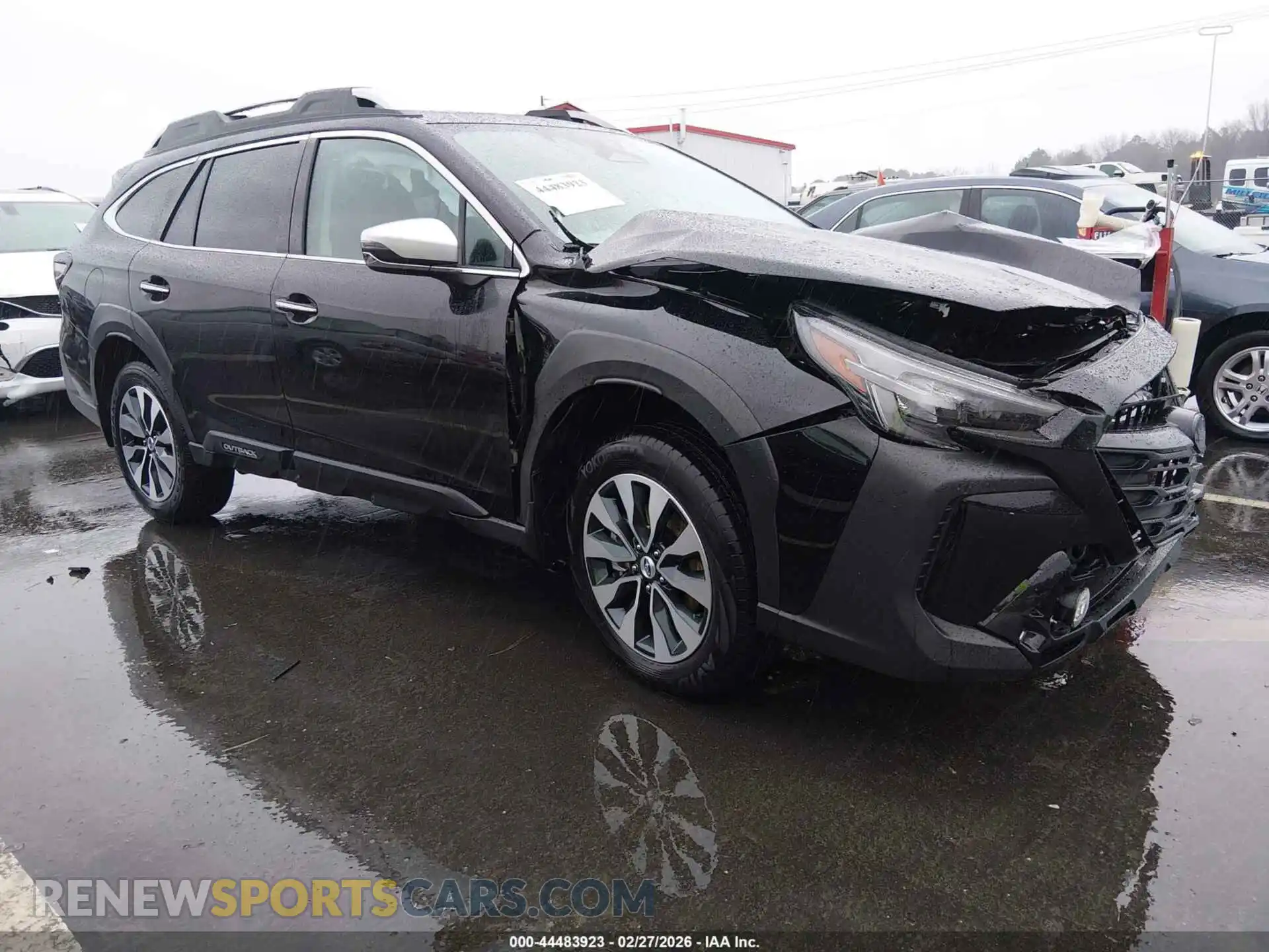 1 Photograph of a damaged car 4S4BTGPD2P3200092 SUBARU OUTBACK 2023
