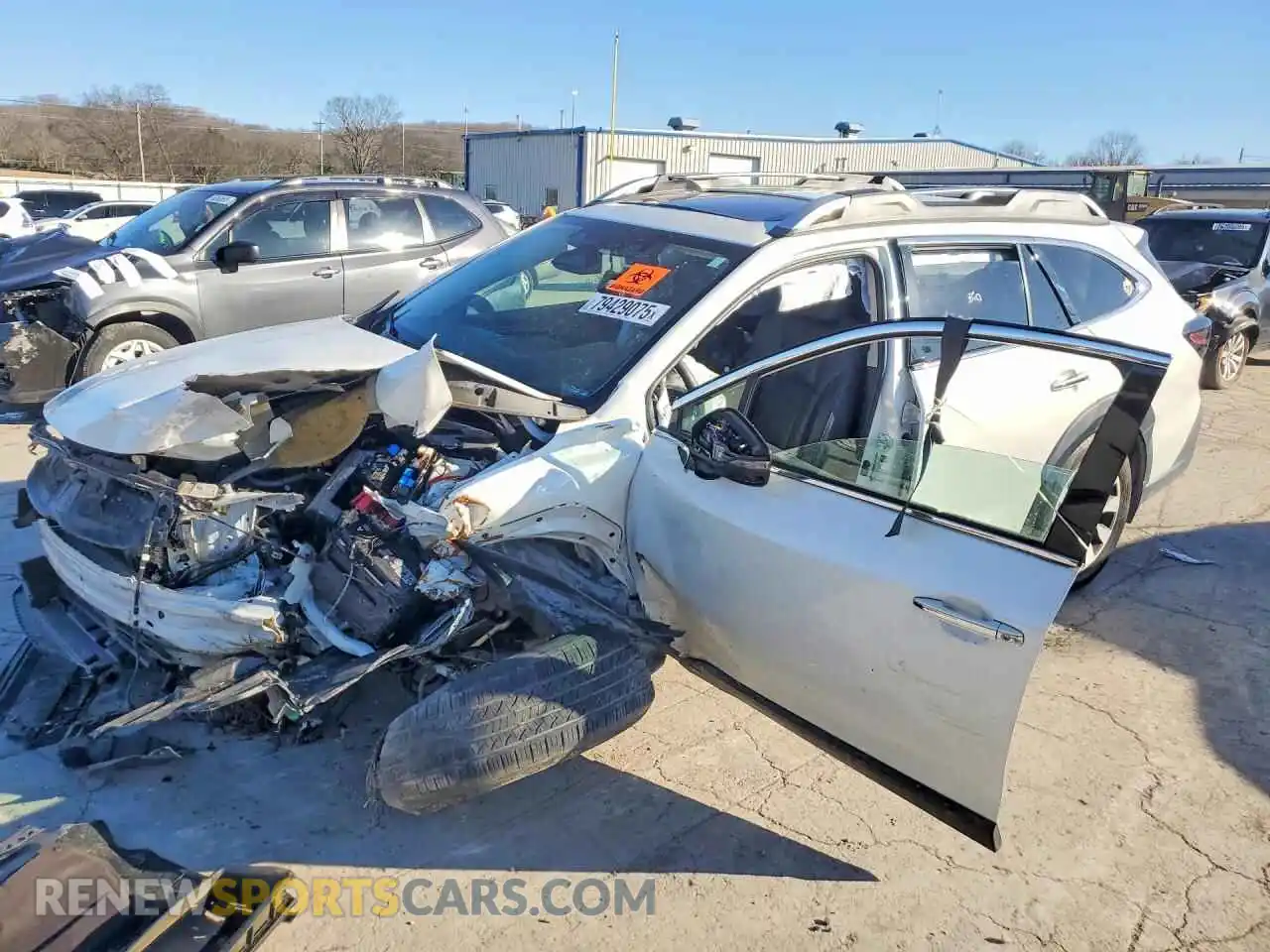 1 Photograph of a damaged car 4S4BTGPD3P3203115 SUBARU OUTBACK 2023