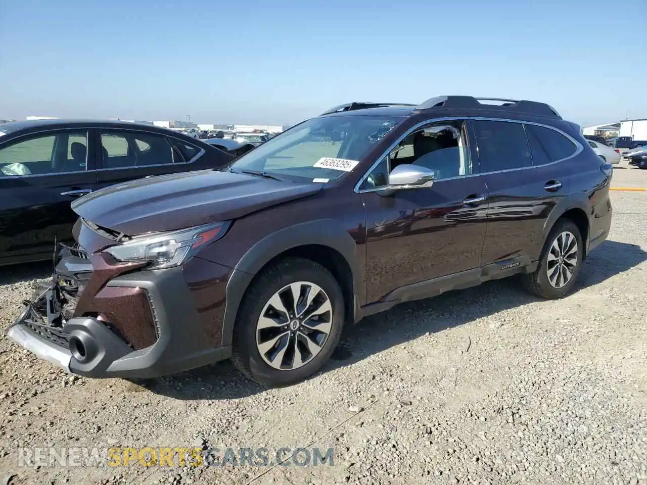 1 Photograph of a damaged car 4S4BTGPD4P3141286 SUBARU OUTBACK 2023
