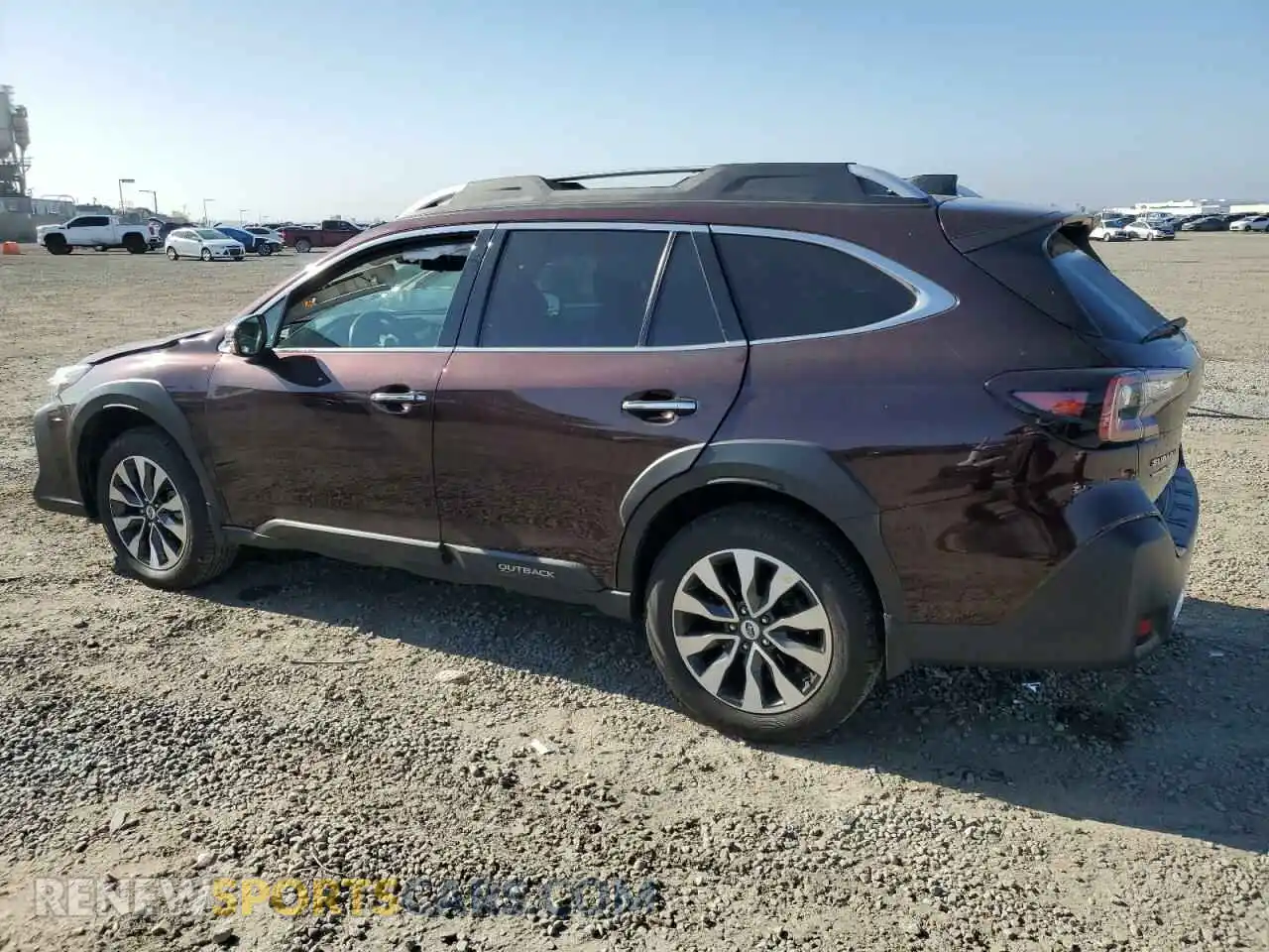 2 Photograph of a damaged car 4S4BTGPD4P3141286 SUBARU OUTBACK 2023