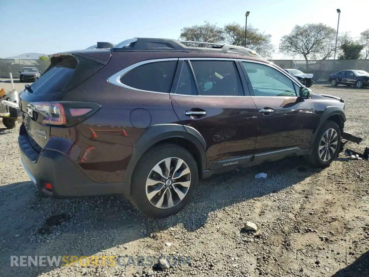 3 Photograph of a damaged car 4S4BTGPD4P3141286 SUBARU OUTBACK 2023