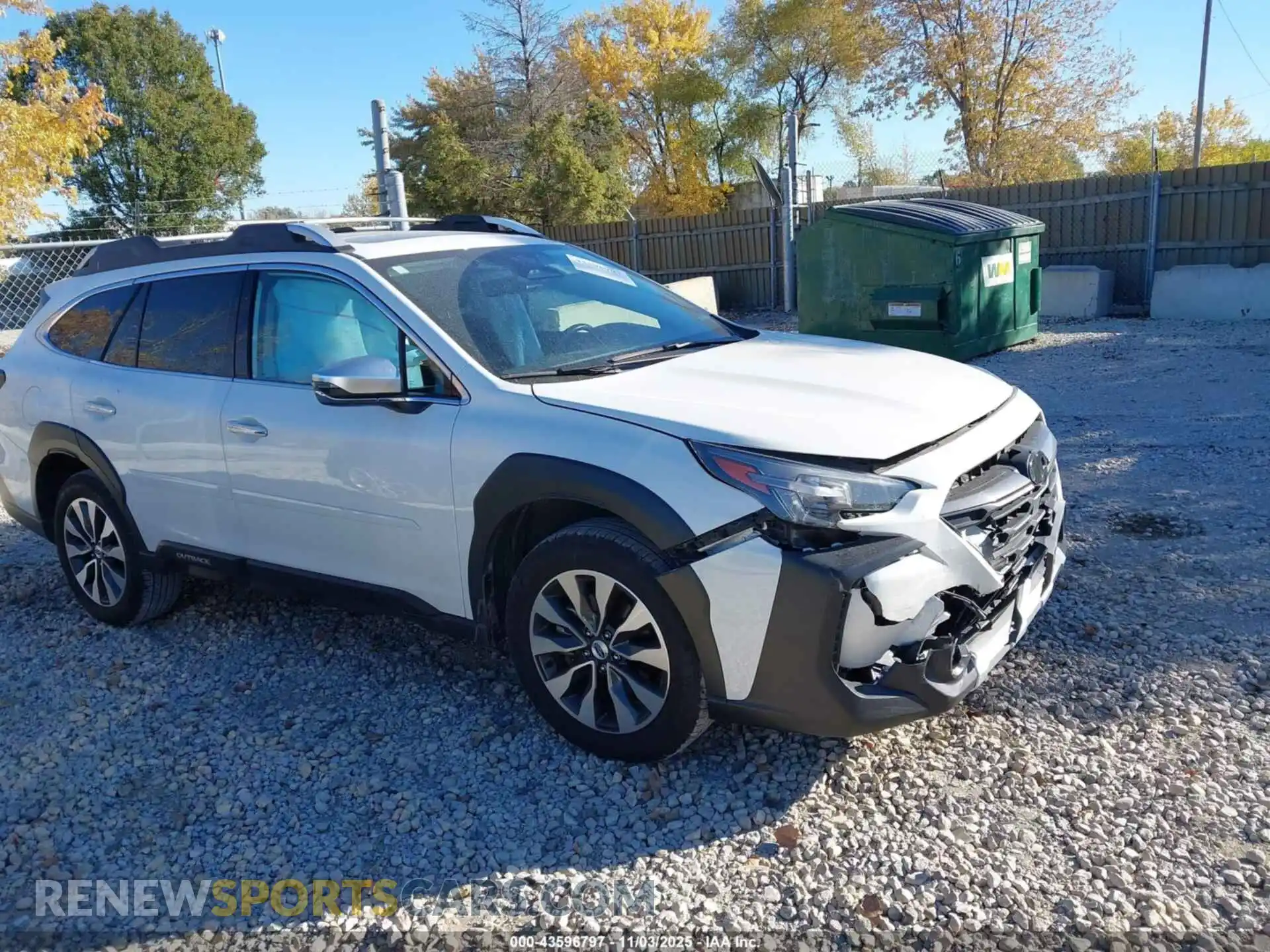 1 Photograph of a damaged car 4S4BTGPD4P3161585 SUBARU OUTBACK 2023