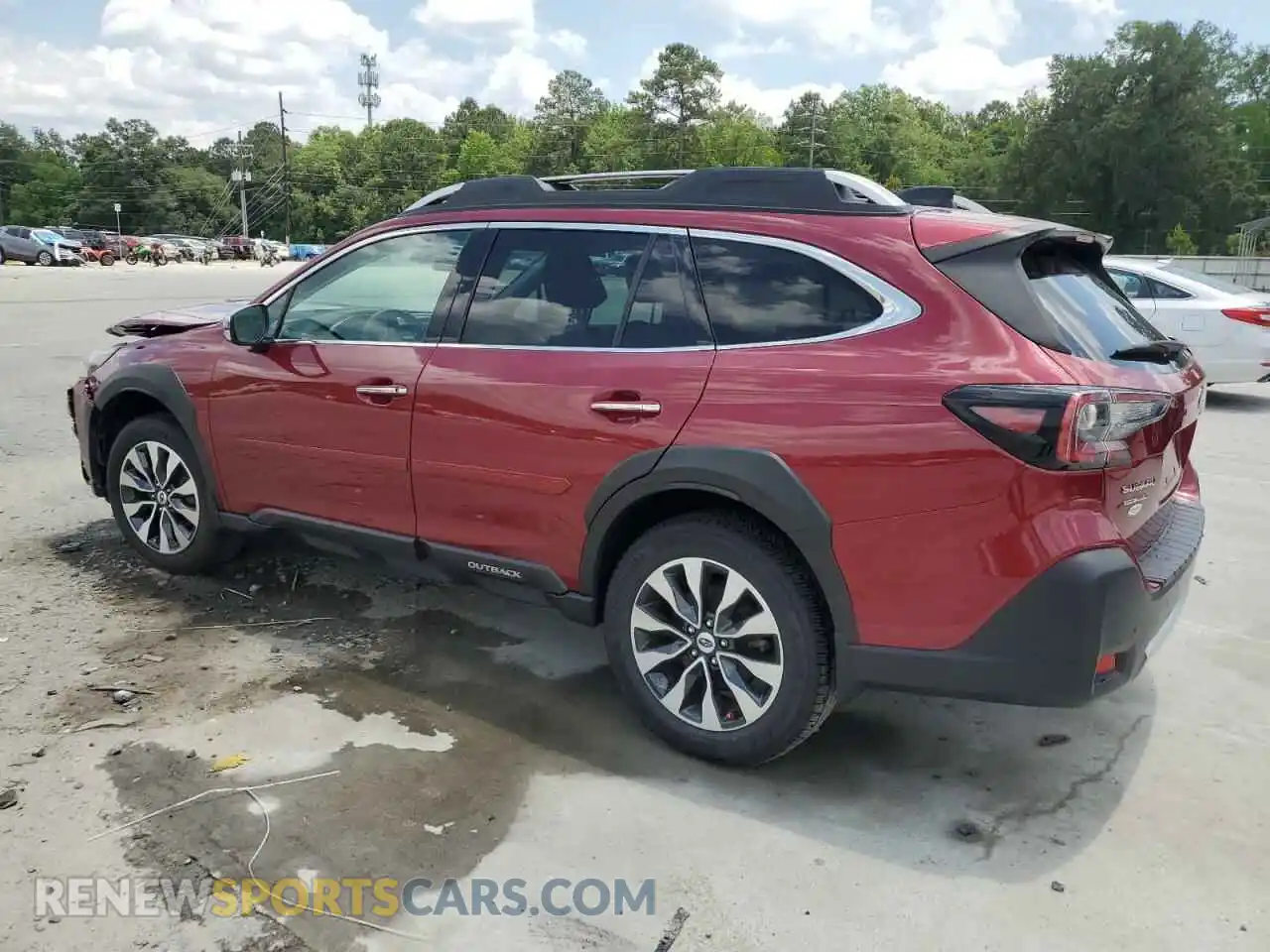 2 Photograph of a damaged car 4S4BTGPD5P3113691 SUBARU OUTBACK 2023