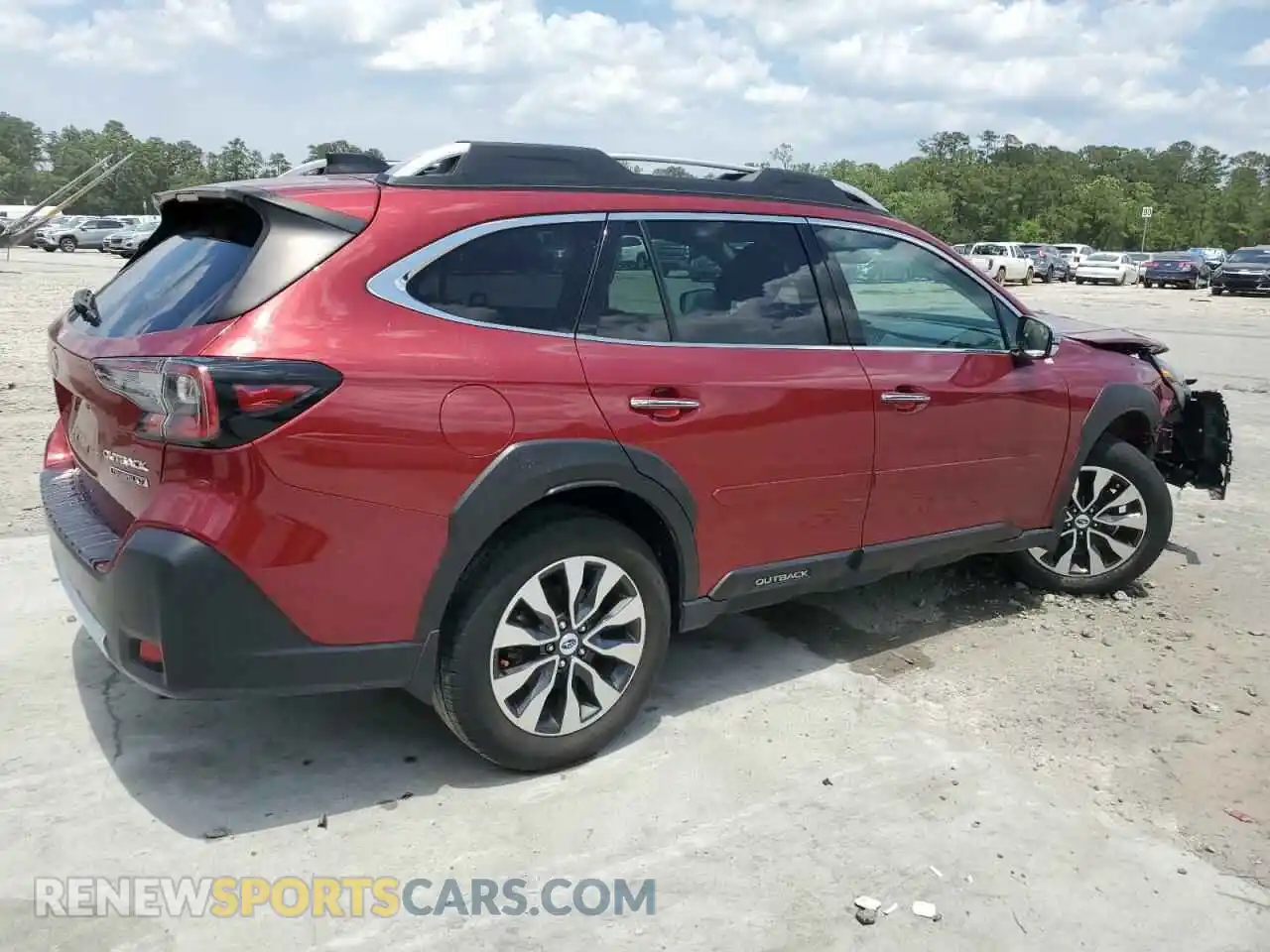 3 Photograph of a damaged car 4S4BTGPD5P3113691 SUBARU OUTBACK 2023
