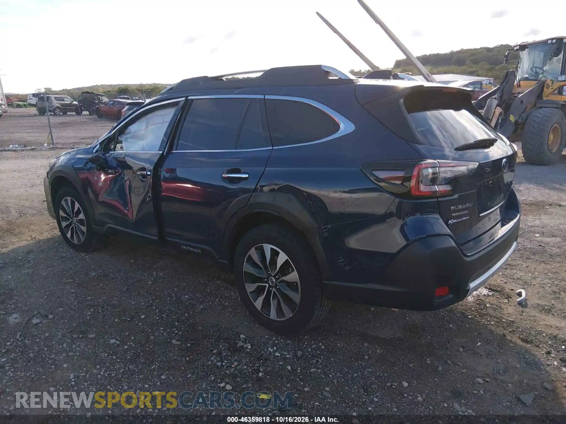 3 fotografías del automóvil dañado 4S4BTGPD6P3102165 SUBARU OUTBACK 2023