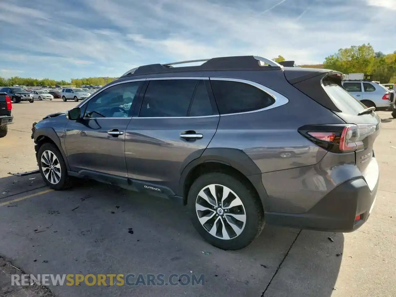 2 Photograph of a damaged car 4S4BTGPD6P3128782 SUBARU OUTBACK 2023