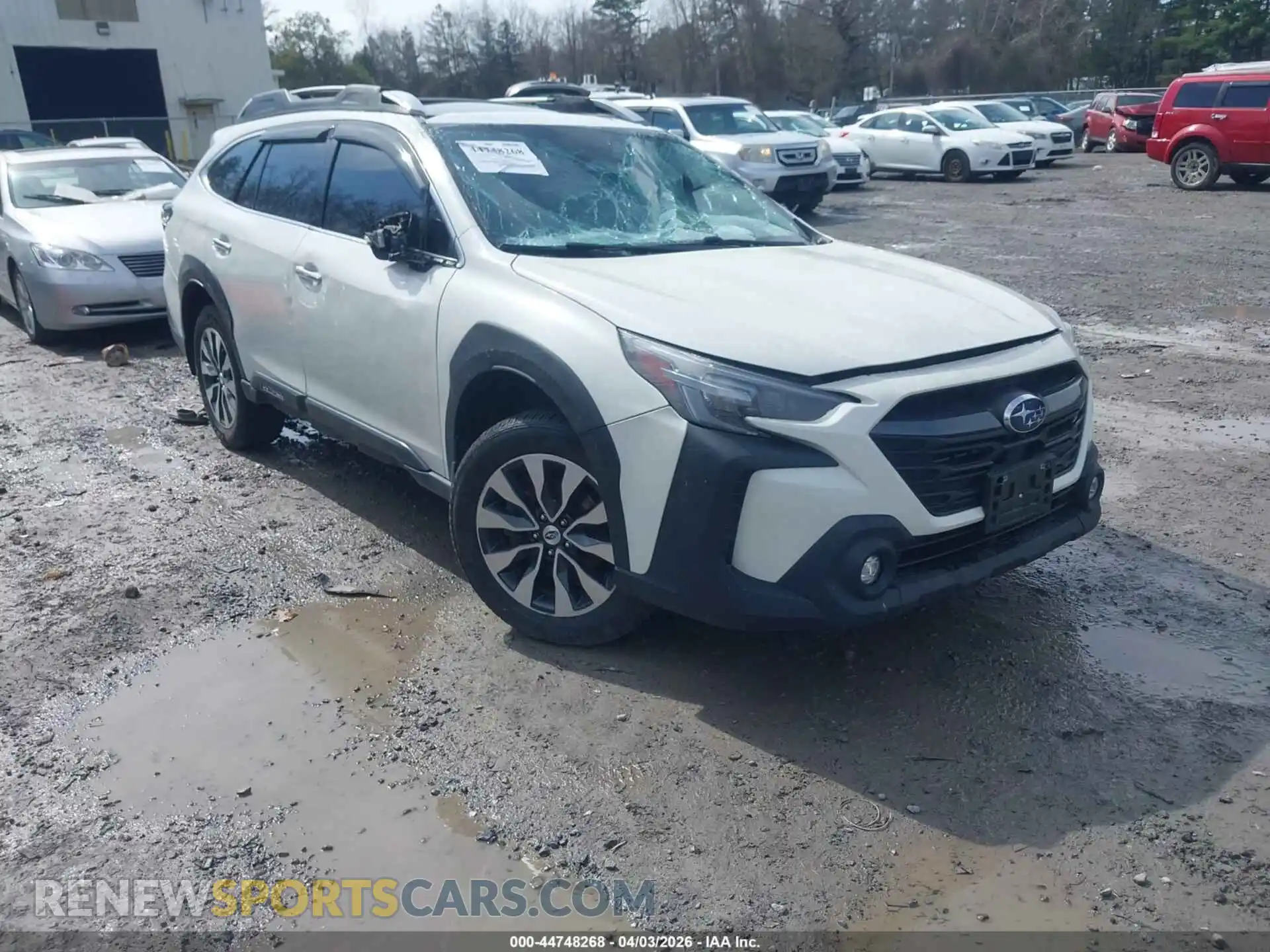 1 Photograph of a damaged car 4S4BTGPD7P3152878 SUBARU OUTBACK 2023