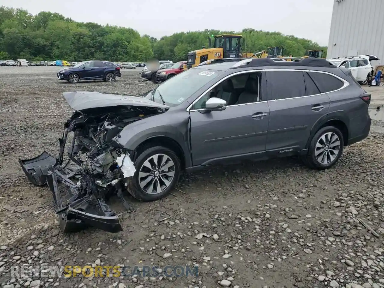 1 Photograph of a damaged car 4S4BTGPD7P3155912 SUBARU OUTBACK 2023