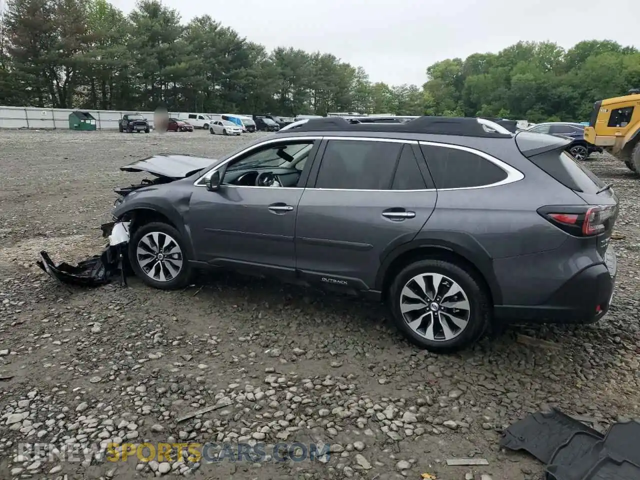 2 Photograph of a damaged car 4S4BTGPD7P3155912 SUBARU OUTBACK 2023